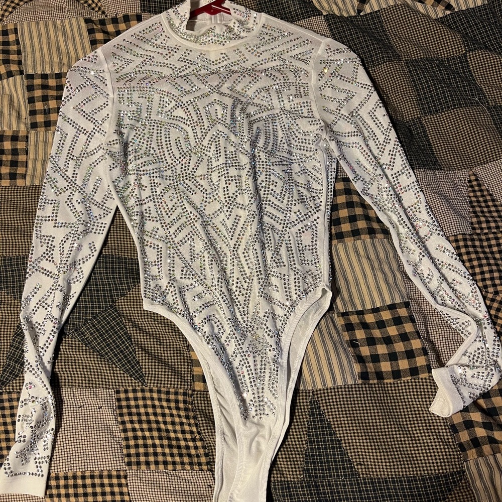Western Rhinestone Bodysuit